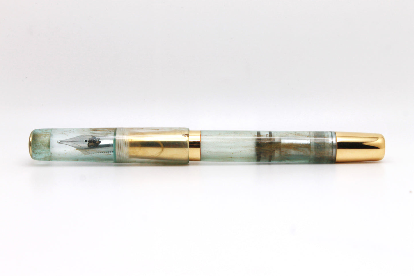 Piston Filler in Brass and Eel & Anchor Resin