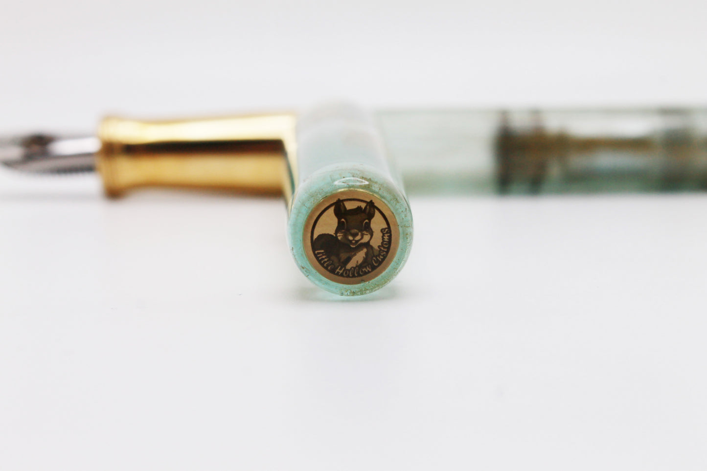Piston Filler in Brass and Eel & Anchor Resin
