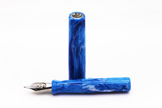 Mini Miss Model in Blue and White Betwixt Between