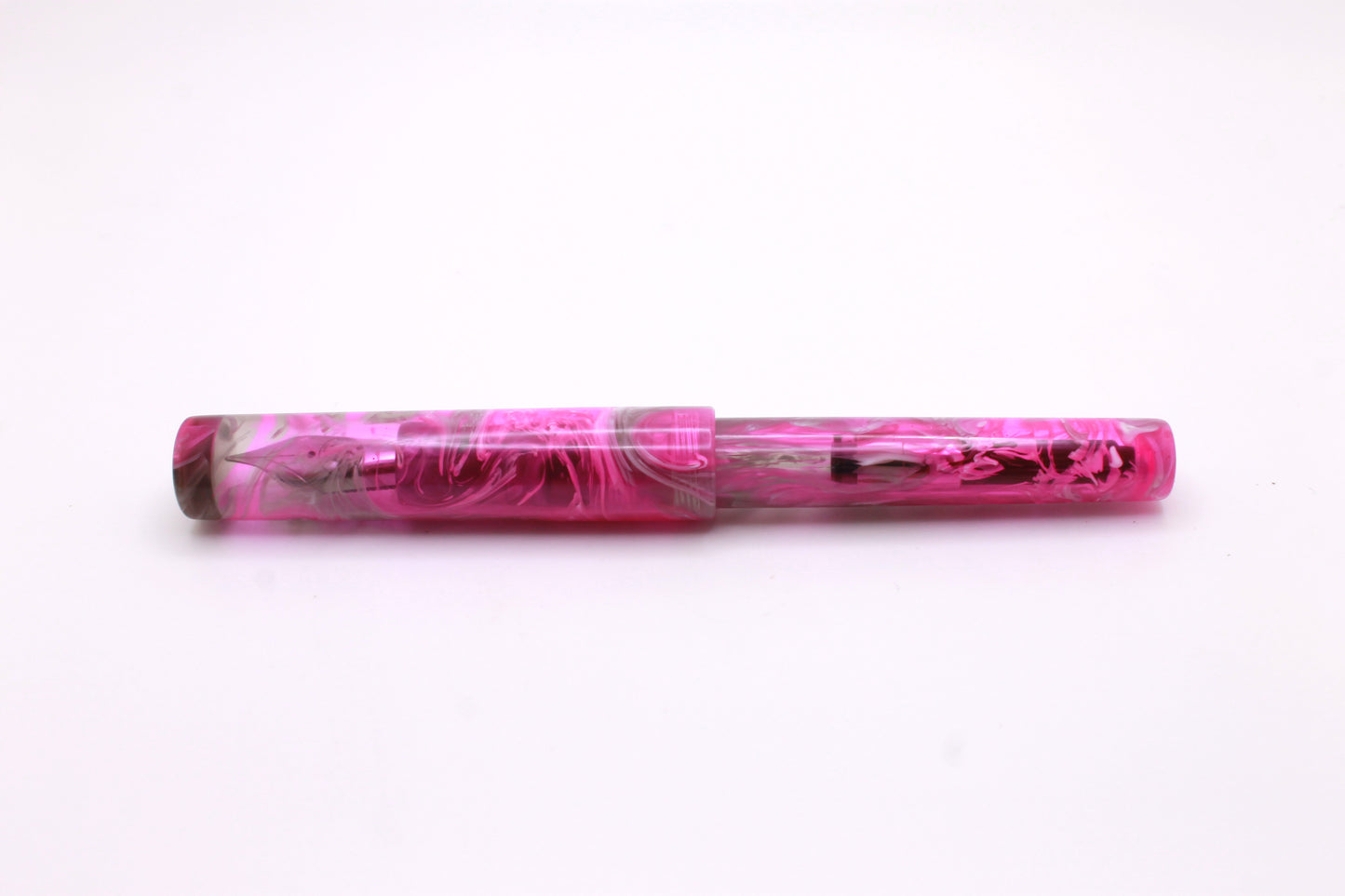 Little Miss in Pink and Clear Resin