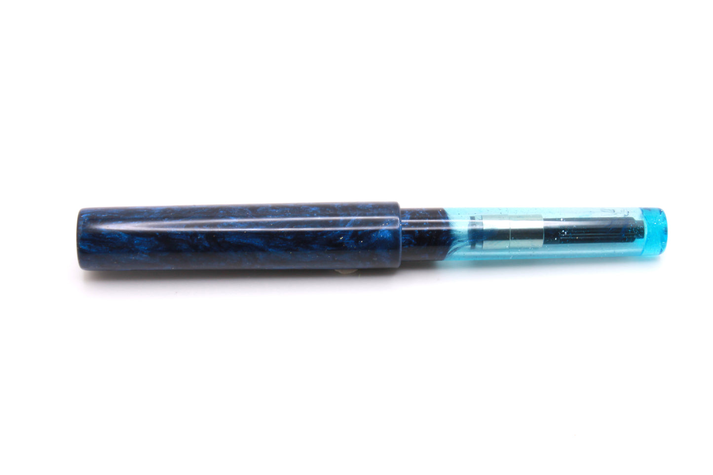 Little Miss in Blue and Translucent Resin