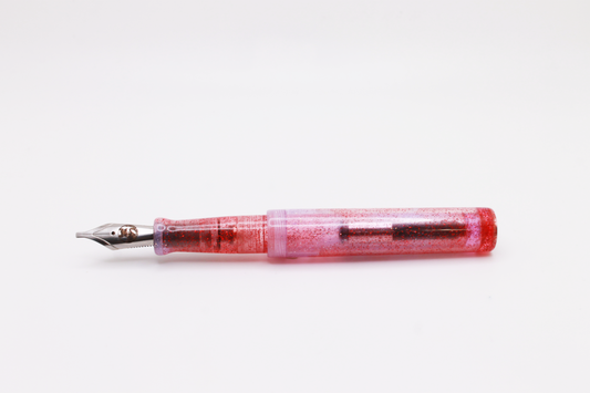 Little Miss in Translucent Red and Purple