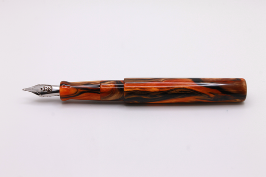 Miss Ma'am in Orange and Black resin