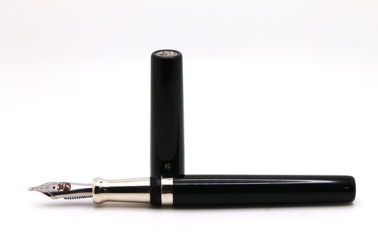 Mistress Model in Triple Black and Nickel Silver