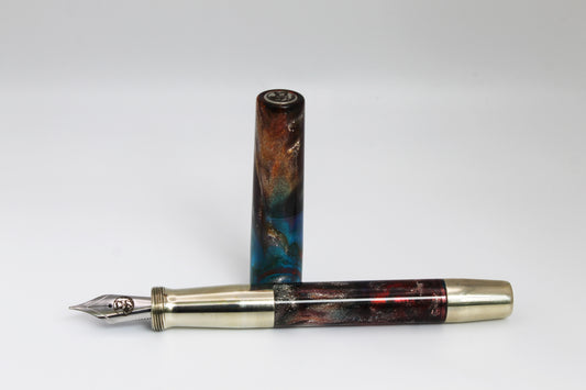 Ferryman Piston Filler in PM5 and Nickel Silver
