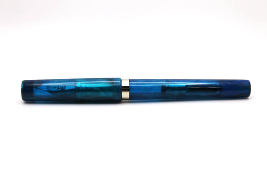 Mistress Model Hybrid in Brooks Blanks Blue and Nickel Silver