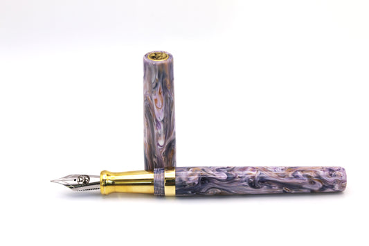 Mistress Model Hybrid in Purple Once Upon a Blank resin and Brass