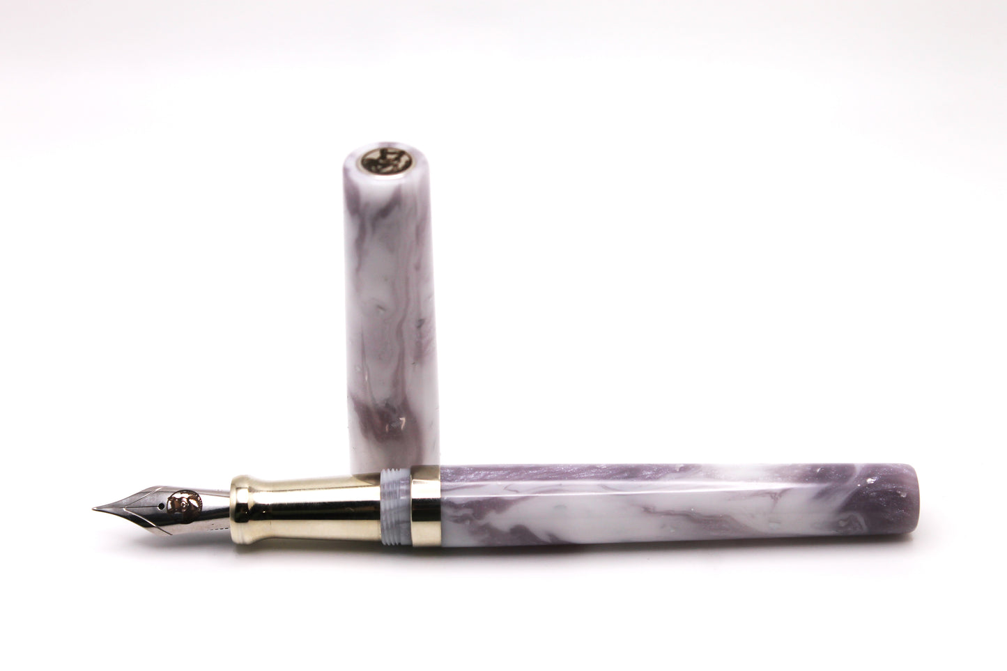 Mistress Model Hybrid in Lavender Haze and Nickel Silver