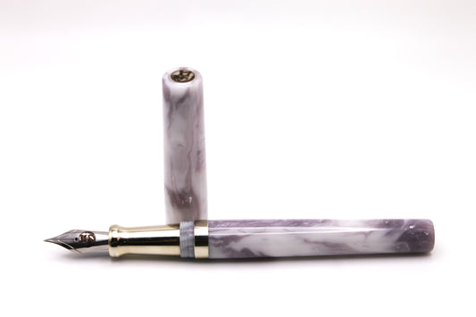 Mistress Model Hybrid in Lavender Haze and Nickel Silver