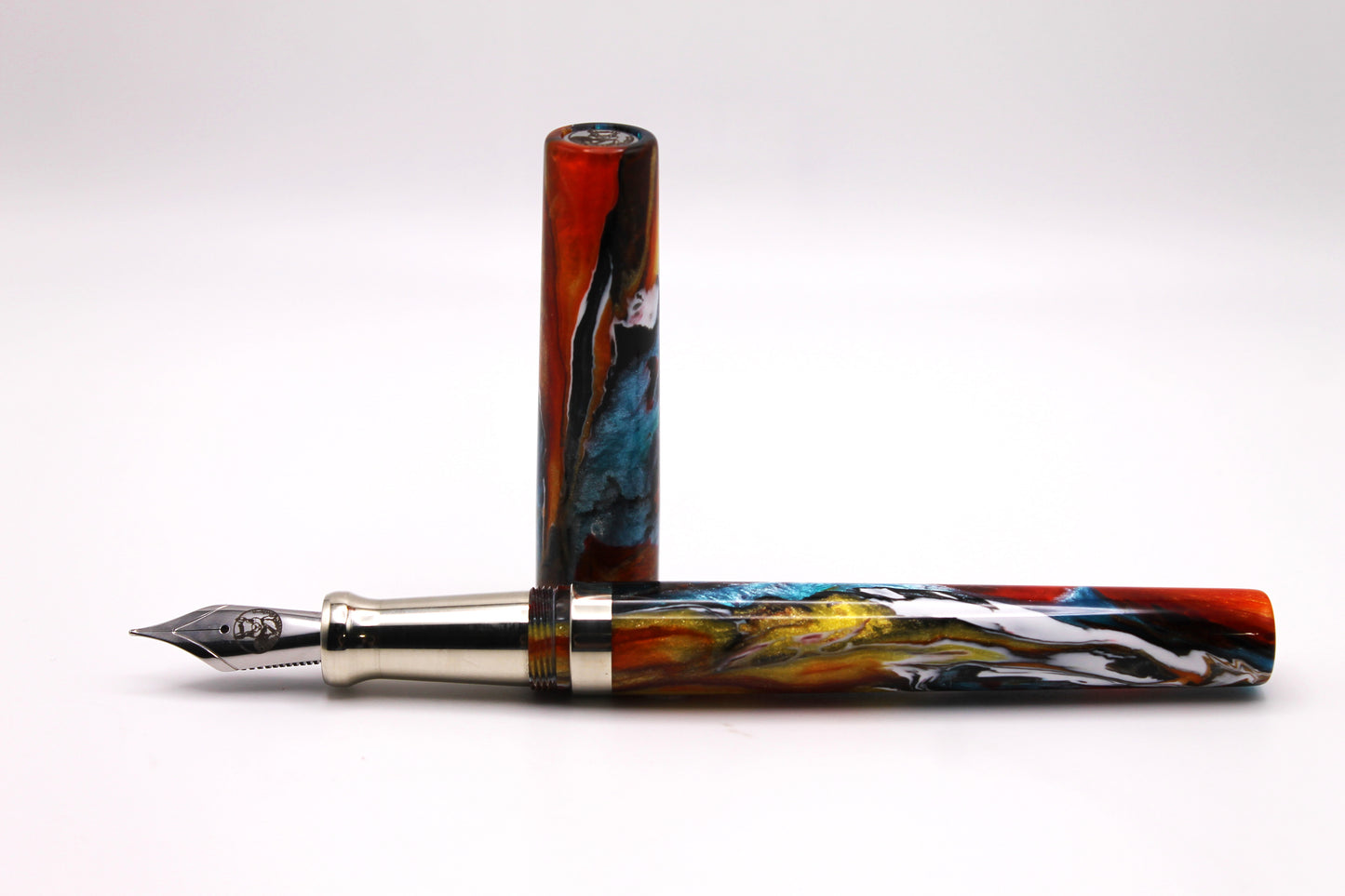 Mistress Model Hybrid in Painted Desert and Nickel Silver