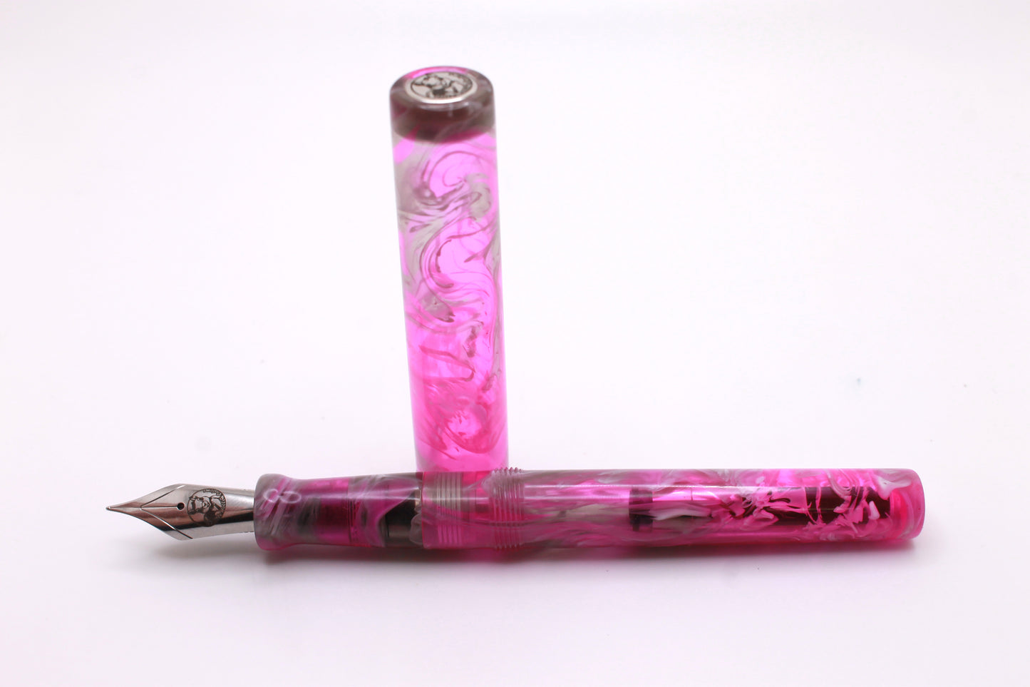 Little Miss in Pink and Clear Resin