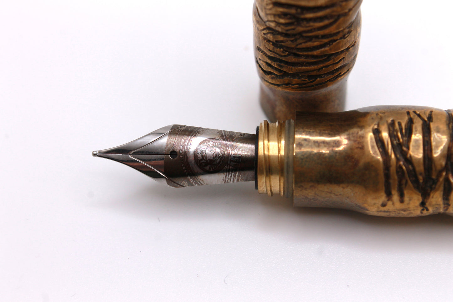 Monster Finger Fountain Pen #3 - Brass