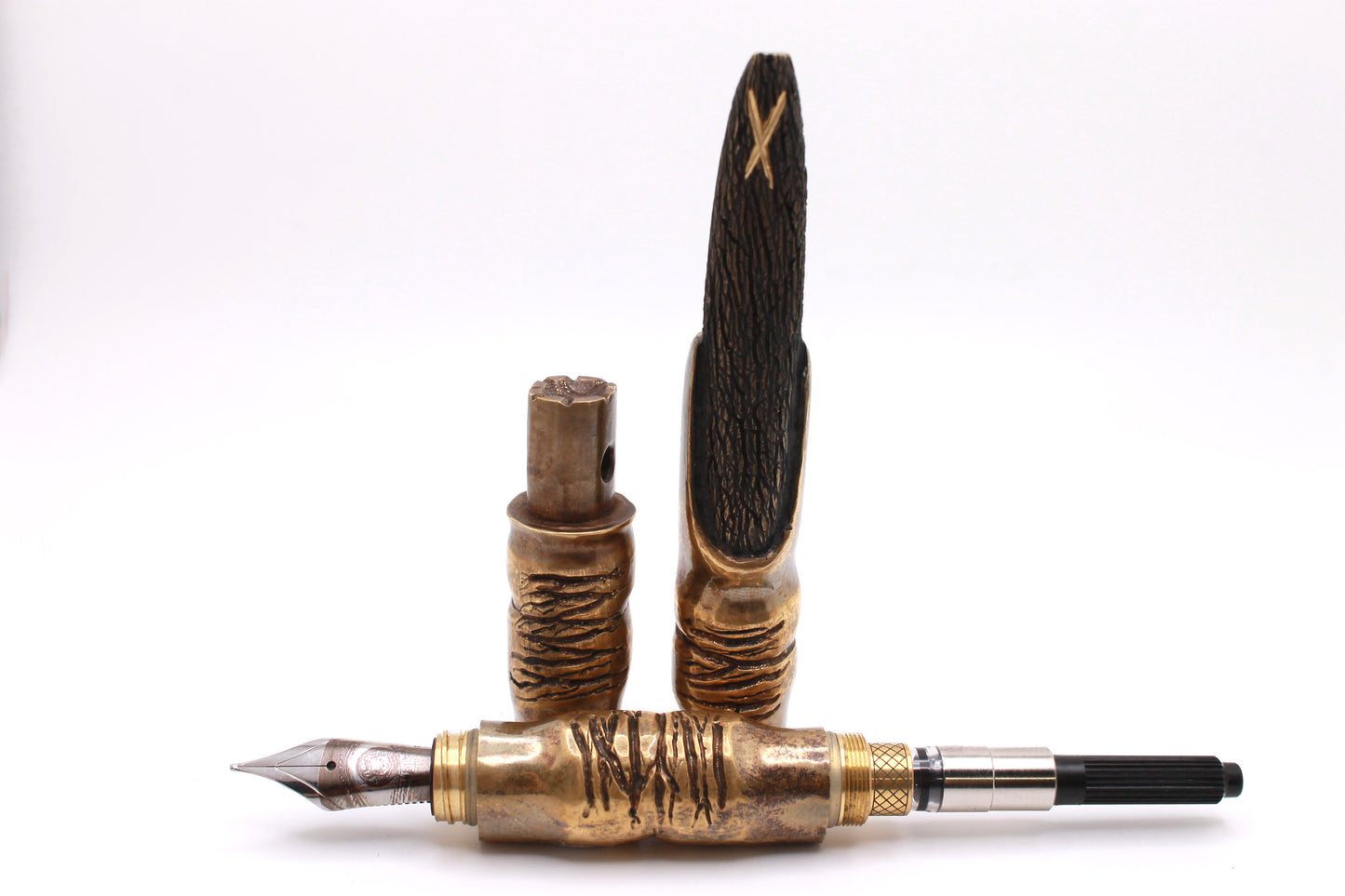 Monster Finger Fountain Pen #3 - Brass
