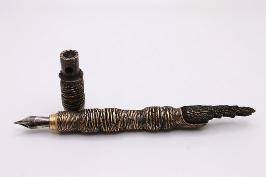Monster Finger Fountain Pen #8 - Brass