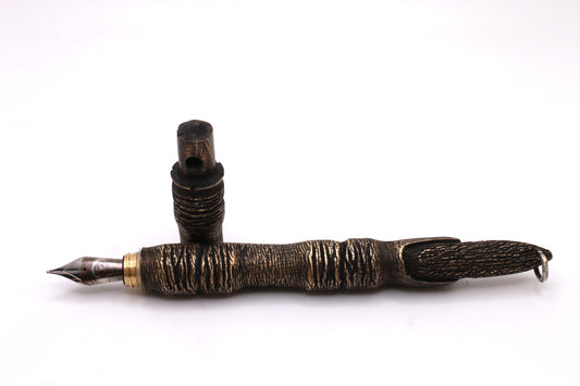 Monster Finger Fountain Pen #7 - Brass