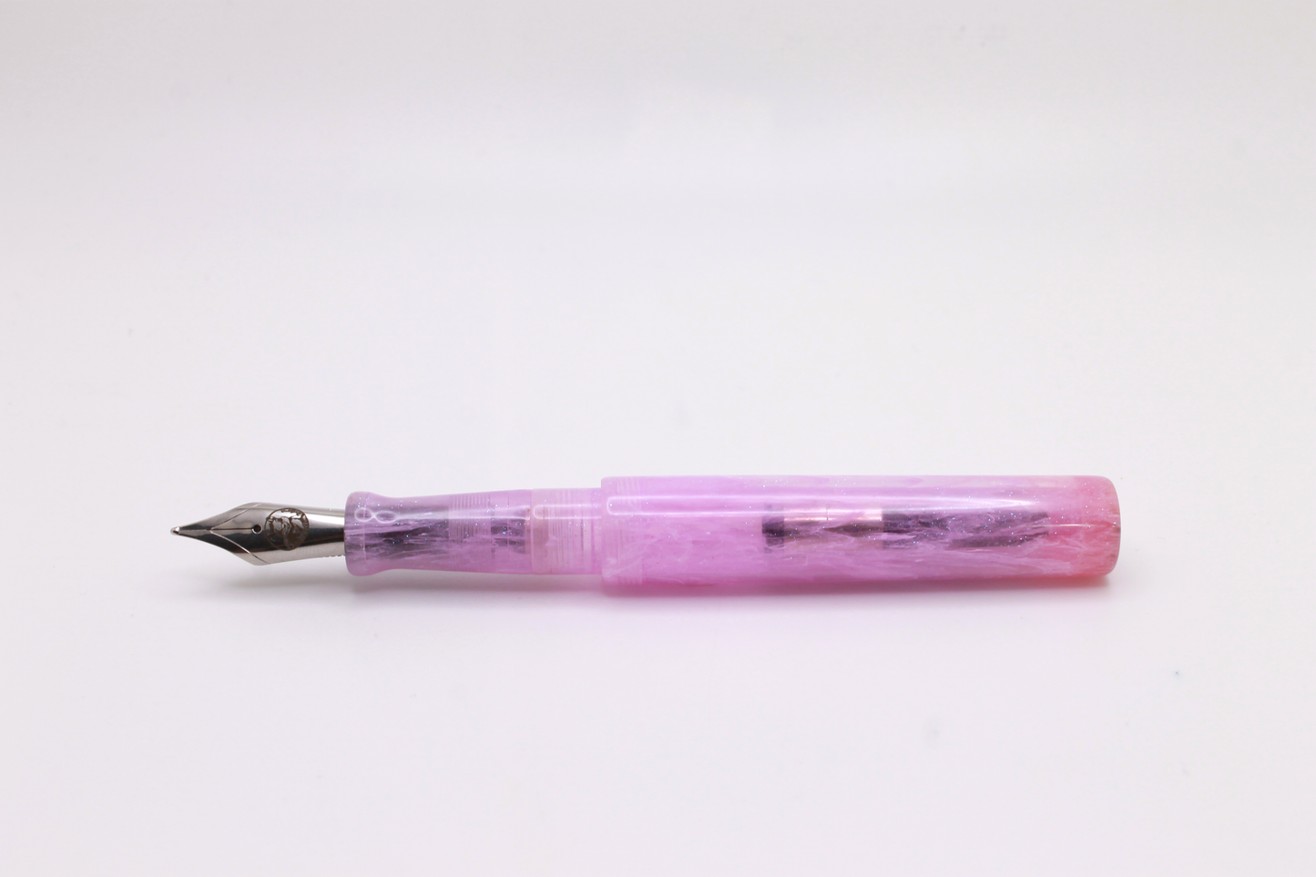 Little Miss in Translucent Pink and White