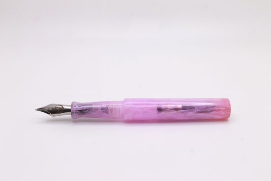 Little Miss in Translucent Pink and White