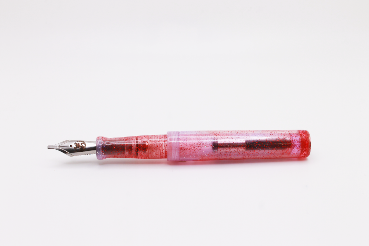 Little Miss in Translucent Red and Purple