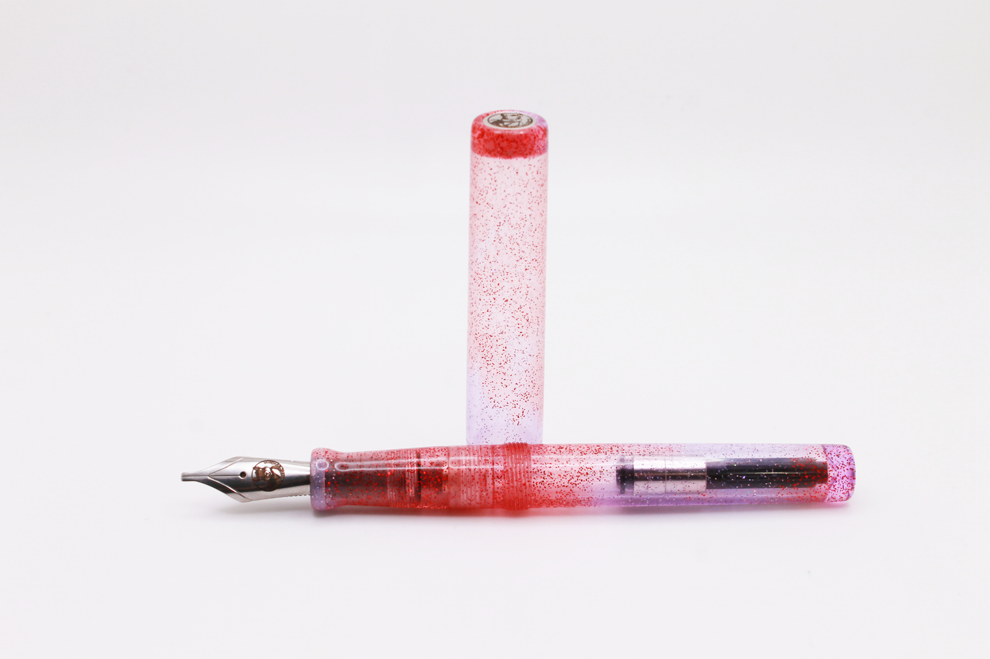 Little Miss in Translucent Red and Purple