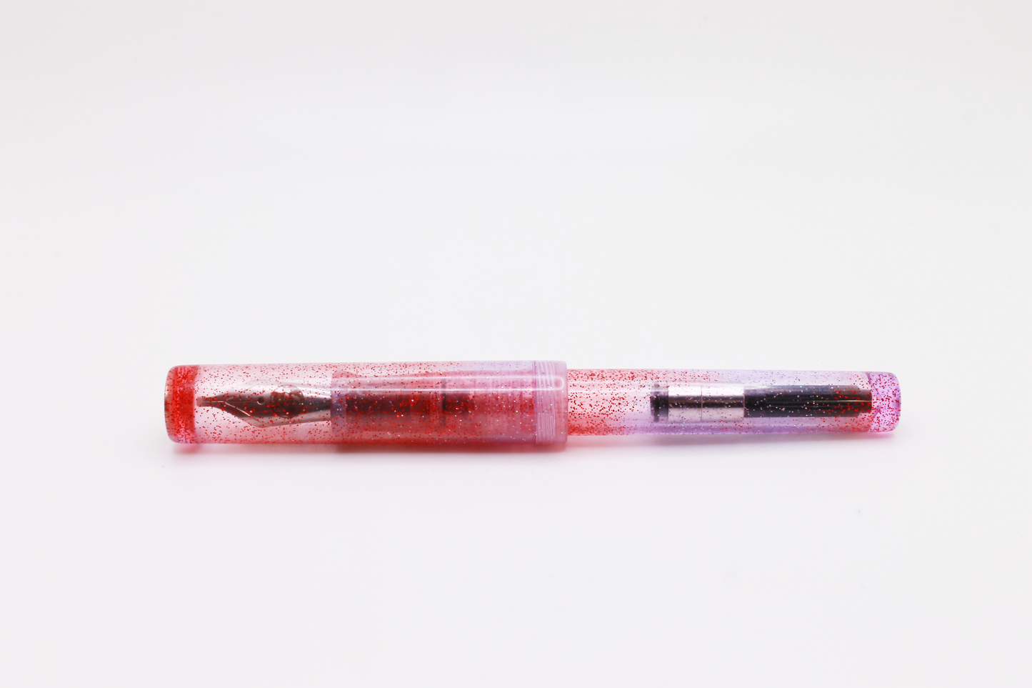 Little Miss in Translucent Red and Purple