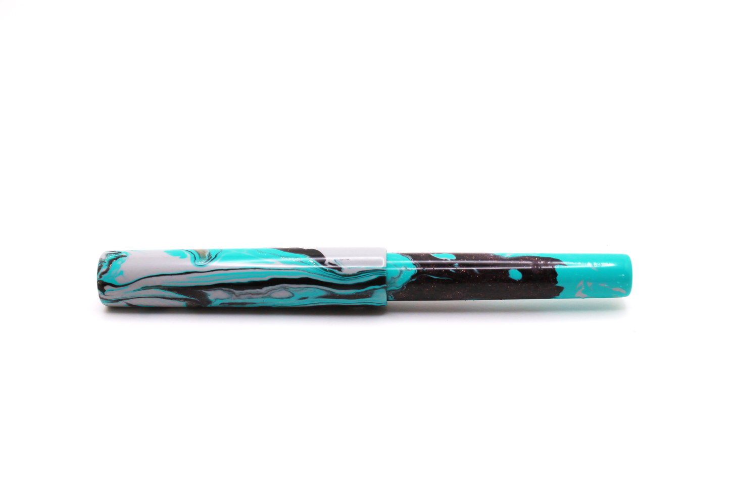Little Miss in Teal, Purple, and Silver