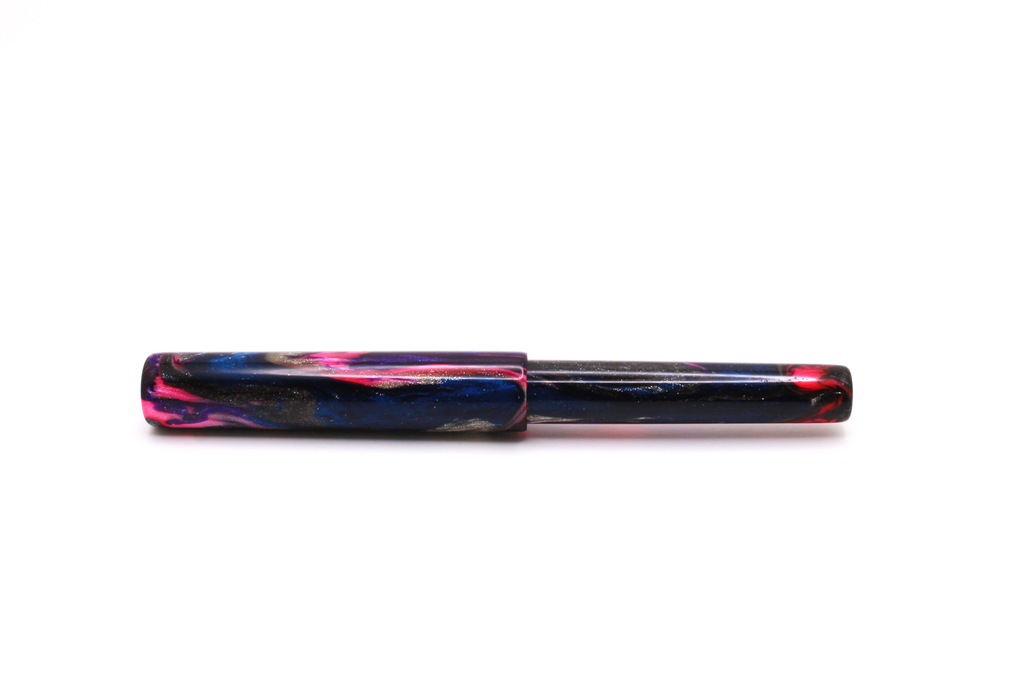 Little Miss in Black, Blue, and Pink