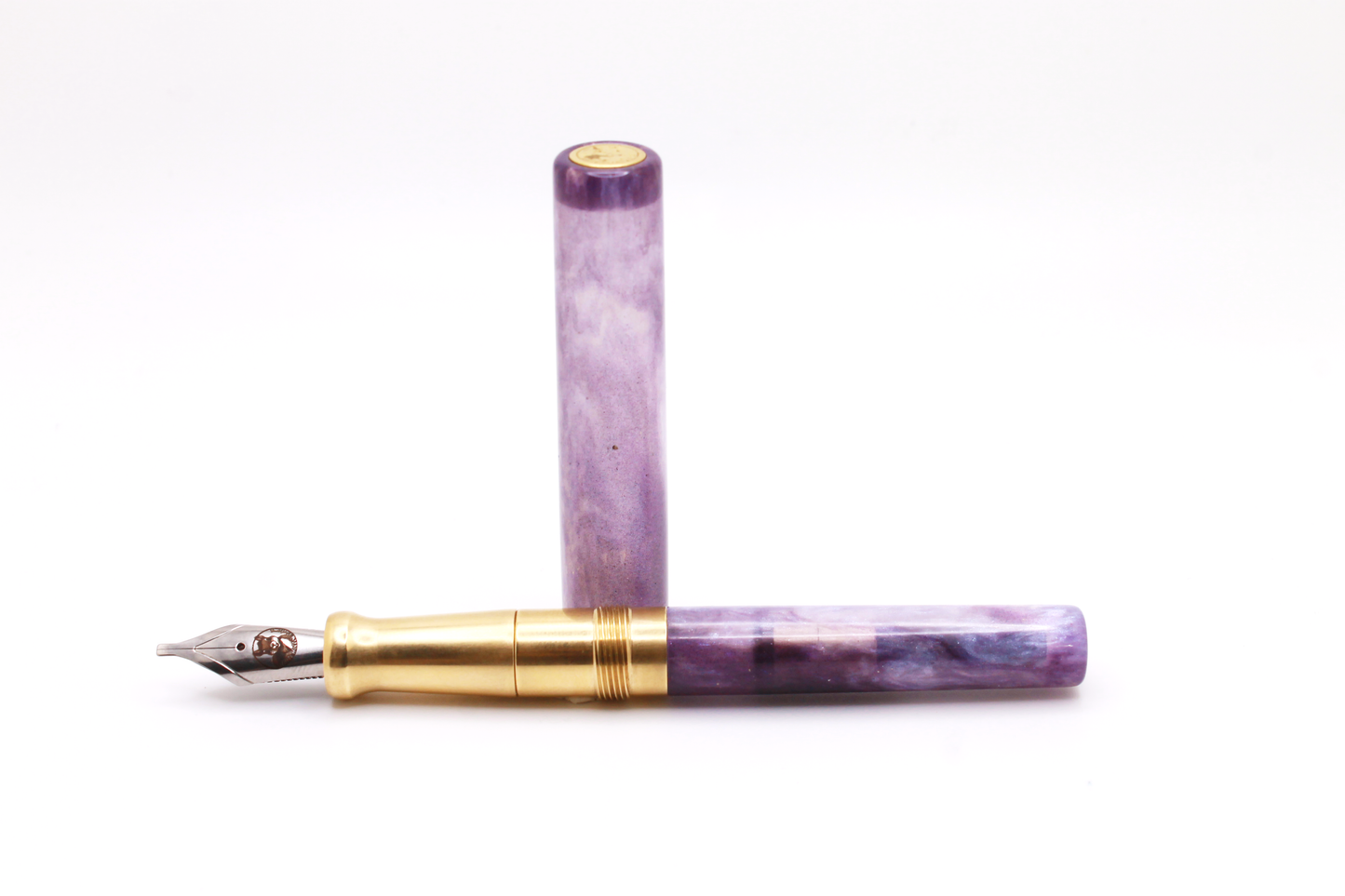 Little Miss in Frozen Violet and Brass