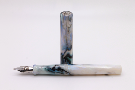 Little Miss in Blue Abalone