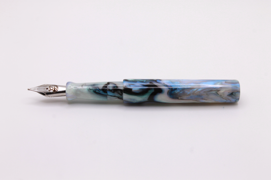 Little Miss in Blue Abalone