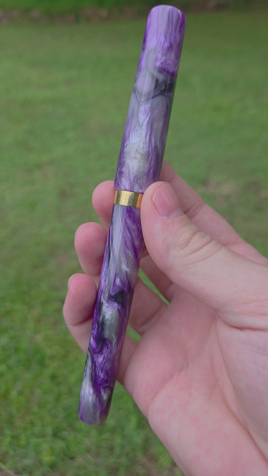Mistress Model Hybrid in Argent Lilac and Brass